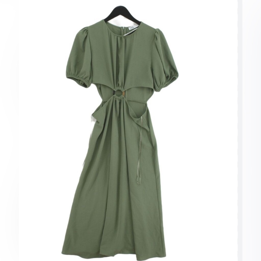 Zara Cut Out Midi Dress